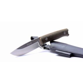 NN Knives Raven III Zöld Canvas Micarta Outdoor Kés