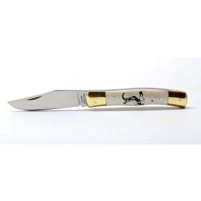   Maskara bicska ,agancs markolat, gravírozott muflon motívummal