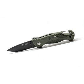 Kompakt egykezes zsebkés, karabinerrel